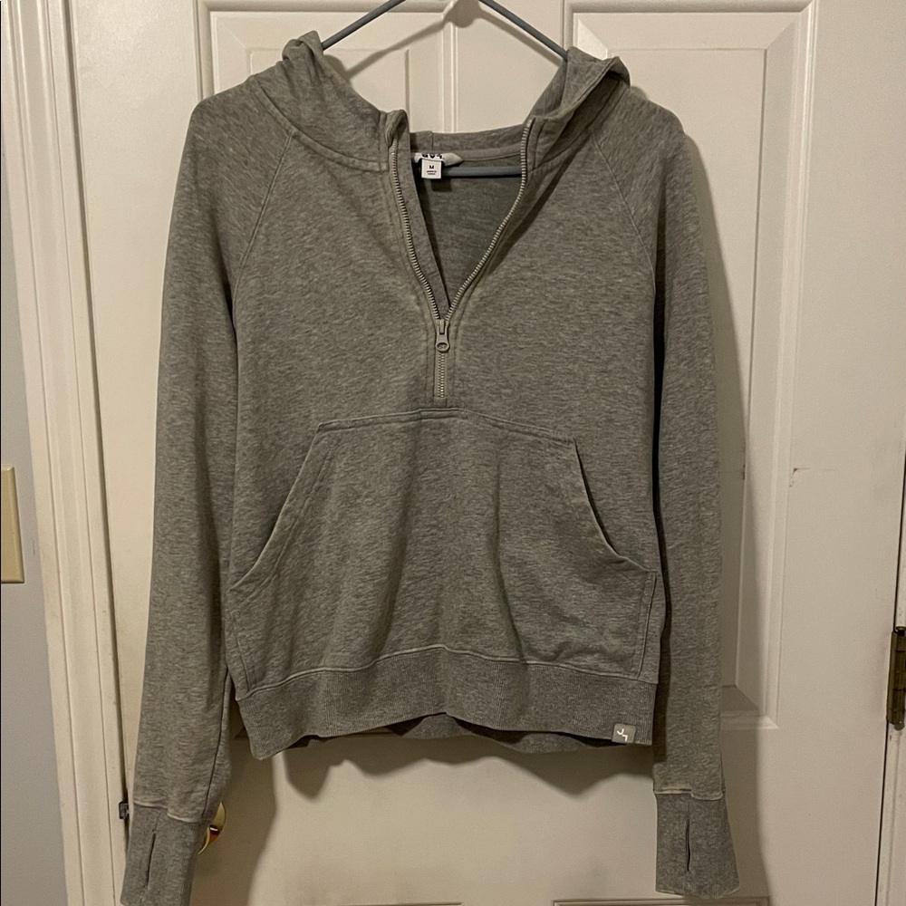 Joy Lab gray Women's Hoodie cropped sweatshirt